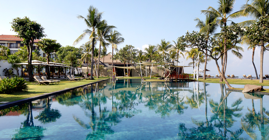 目の前に美しいインド洋が広がるリゾートホテル「THE SAMAYA」