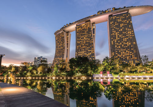 世界に誇る名門ホテル：マリーナベイサンズ・シンガポール