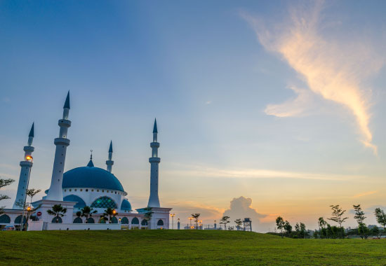 ジョホールバル 世界一美しいマレーモスク